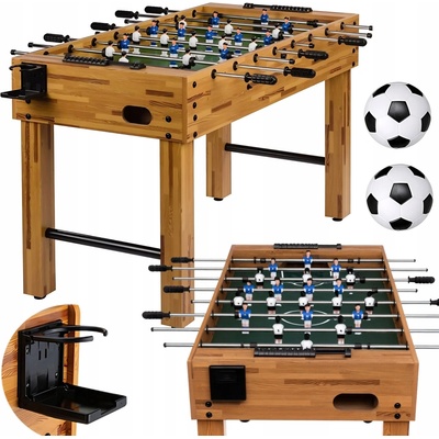 1227 GamesPlanet® Stolní fotbálek Glasgow 121 x 101 x 79 cm buk – Zboží Živě