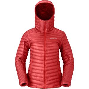 Norrøna Дамско пухено яке Norrøna Women's Trollveggen Superlight Down800 Hood Down jacket - Baked Apple (104-5008-0514)