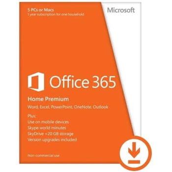 Microsoft Office 365 Home Premium BGR (1 Year) 6GQ-00138
