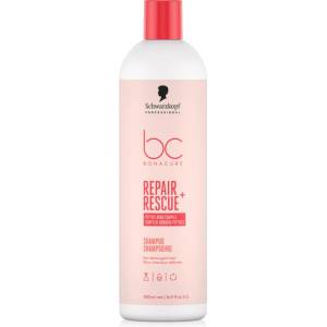 Schwarzkopf BC Bonacure Repair Rescue+ грижовен шампоан за увредена коса 500ml
