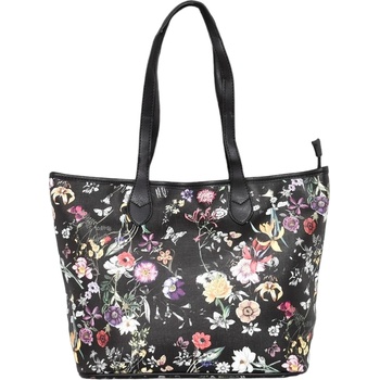 Image 1 of Черна дамска чанта с цветя - Florida