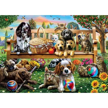 Masterpieces - Puzzle Premium Collection - Meetup at the Park - 1 000 piese