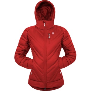 Grüezi Bag Дамско пухено яке Grüezi bag Women's Faithful Downwool Jacket Down jacket - Cherry (104-3092-0714)