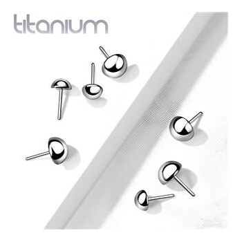 Šperky4U půlkulička k Push In piercingu titan TIT1152-03