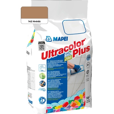 Mapei Ultracolor Plus 142 hnědá (5kg)