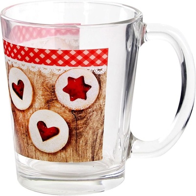 TORO Sklenený hrnček Linecké 310 ml