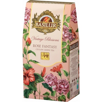Basilur Vintage Blossoms Rose Fantasy papier 75 g