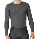 Castelli Мъжко горнище Castelli Medio Base Layer L/S Cycling undershirt - Melange Grey (014-2454-0114)