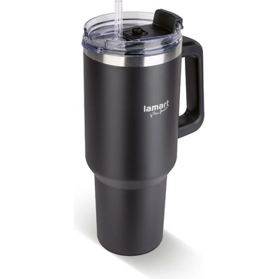 Lamart LT4091 termohrnček Huge 1,2 l čierny