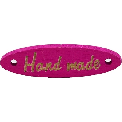 Pro Háčkování Hand made elipsa fuchsiový