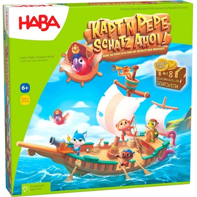 HABA Captain Pepe Treasure Ahoj, desková hra