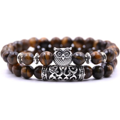 Gaira náramek Sova 3349 Rodochrozit