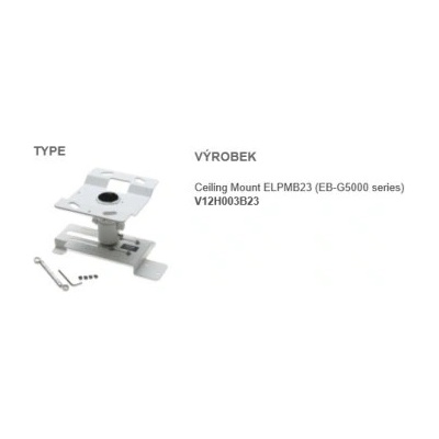 Epson držiak na strop pre projektory ELPMB23