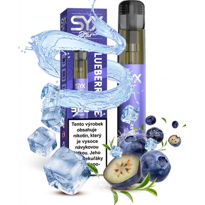 Syx Bar Blueberry Ice LTD 16,5 mg 1000 potáhnutí – Zbozi.Blesk.cz