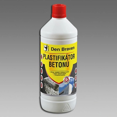 Den Braven Plastifikátor betónov hnedá kanyster 10 l