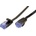 Roline VALUE 21.99. 0822 : : UTP Patch кабел, Cat. 6a (Class EA), черен, 2.0 м, плосък (21.99.0822)