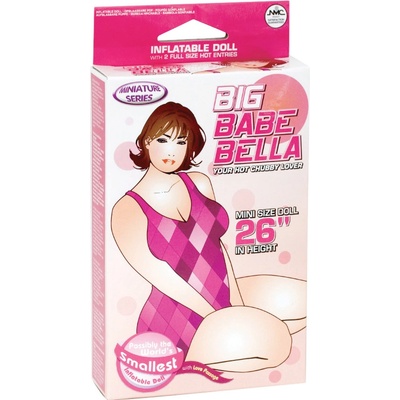 Nmc Nafukovací panna Big Babe Bella Mini Doll – Zboží Mobilmania