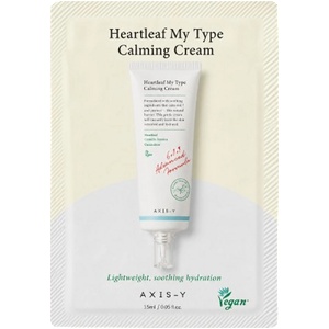 AXIS-Y Heartleaf My Type Calming Cream (sample) - Успокояващ Хидратиращ Крем 1.5ml (sample)