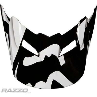 Náhradní kšilt helmy Fox V1 Race Visor Black 18 M-L