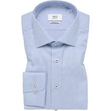 Eterna modern fit pánska košel'a so štruktúrou modrá