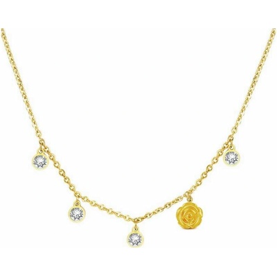 Swarovski e. Zlatý náhrdelník sen5899
