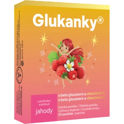 Natures Glukánky Detské pastilky Forte 30 ks