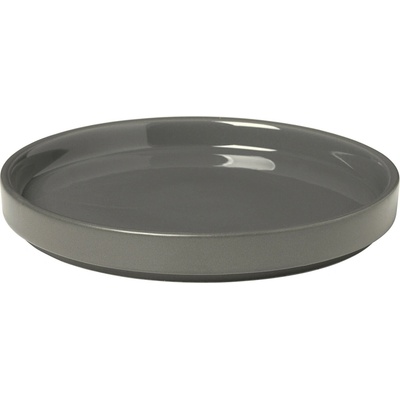 Blomus Dezertný tanier PILAR 14 cm tmavosivá keramika