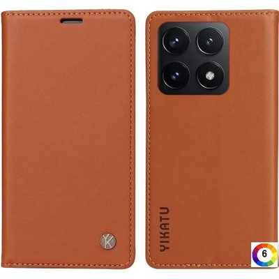 Xiaomi 14T YIKATU YK-001Wallet Кожен Калъф и Протектор