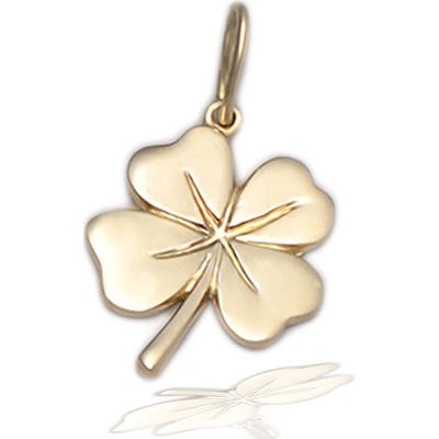 Zlatnictví Zlatíčko Zlatý přívěsek čtyřlístek 02.00005