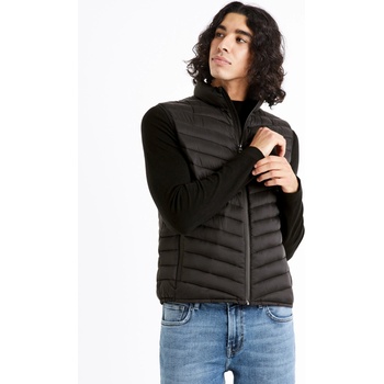 Celio Черна мъжка ватирана жилетка Celio Dulock Celio | Cheren | МЪЖЕ | S