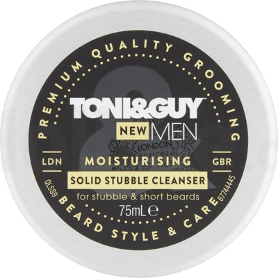 Toni&Guy Čisticí tuhý krém na krátké vousy (Moisturising Solid Stubble Cleanser) 75 ml – Zboží Mobilmania