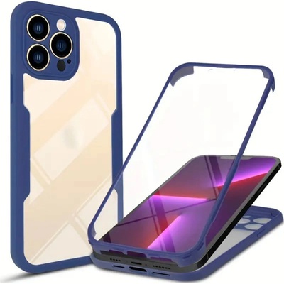 Techsuit Калъф за iPhone 13 Pro Max + Cover - Techsuit - ColorVerse 360 Series - Син