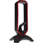 Xmart Поставка за слушалки Xmart 3-in-1 Gaming Organizer, RGB подсветка, бънджи за мишка, 2x USB-A, черна