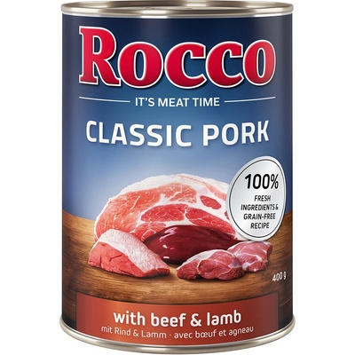 Rocco Classic Pork hovädzie a jahňacie 6 x 400 g