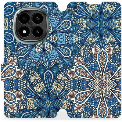 Mobiwear - Xiaomi Redmi Note 14 Pro Plus 5G - V108P Modré mandala květy