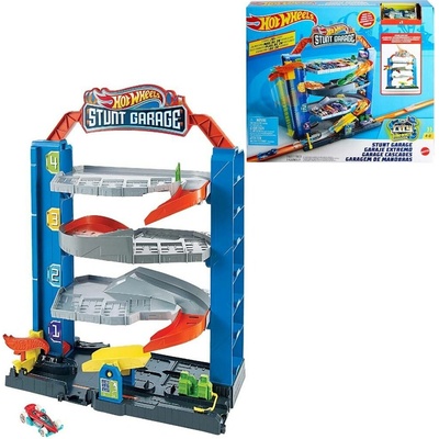 Hot Wheels City přenosná garáž GNL70