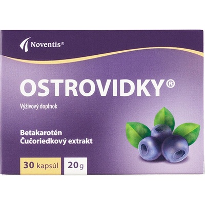Noventis Ostrovidky 30 kapsúl
