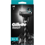 Gillette Самобръсначка Gillette Mach3 с активен въглен + 2 глави