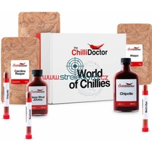 The ChilliDoctor World of Chillies balíček chilli z celého světa 360 g