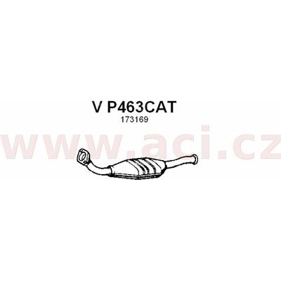 Katalyzátor FENNOsteel ACI V P463CAT