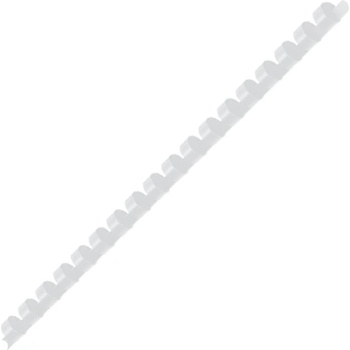 DELI Дели 8 мм 25 бр. бели пластмасови спирали del03844/25 (del03844/25)