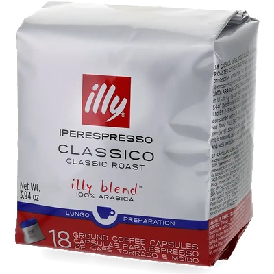 illy | Lungo Classico - 18 капсули за illy iperEspresso