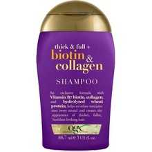 OGX Biotin Collagen Mini šampon na objem vlasů 88 ml