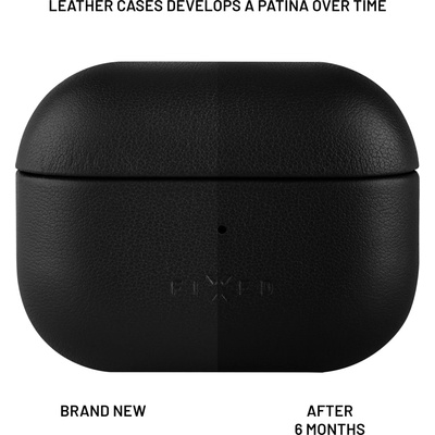 Fixed PodsLeather s podporou MagSafe na Apple AirPods Pro 2/Pro 2 (USB-C) FIXLPM-999-BK