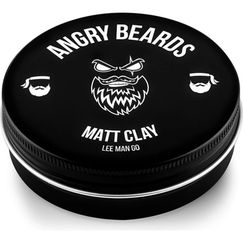 Angry Beards Lee Man Go Matující hlína na vlasy 120 g