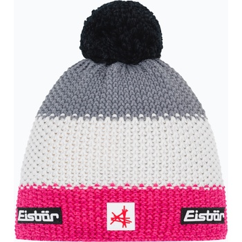 Eisbar Детска зимна шапка Eisbar Stan Pompon SA pink meliert/white/graumele