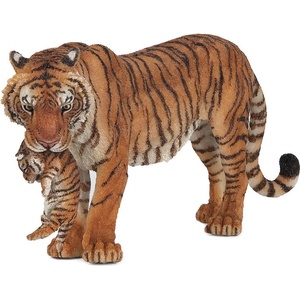 Papo Фигурка Papo Wild Animal Kingdom - Тигрица с малко тигърче (50118) - ozone