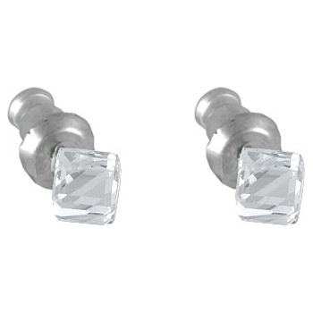 JSB Swarovski Elements kostka bílé 713864-k pecky krystal