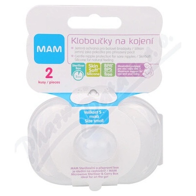 MAM Breastfeeding klobúčiky na dojčenie 2 ks