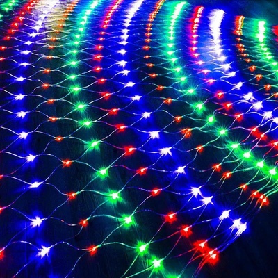 144 led мрежа 160 х 155 см. , многоцветна светлина lw-19